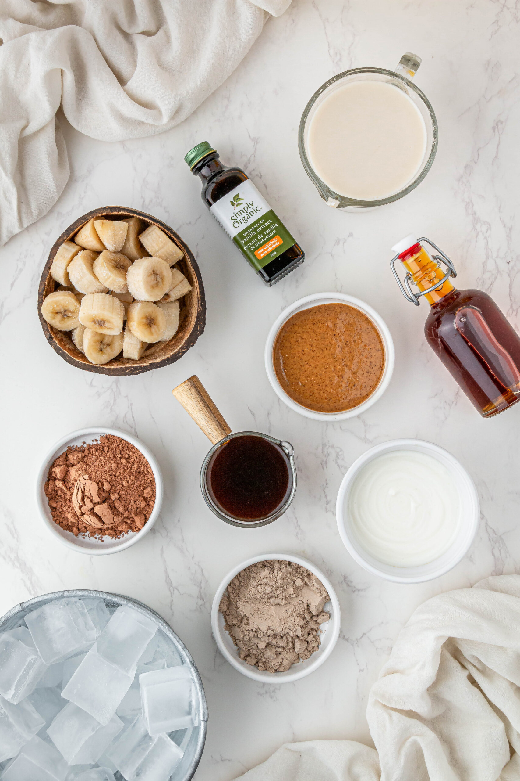 ingredients of almond mocha smoothie king recipe