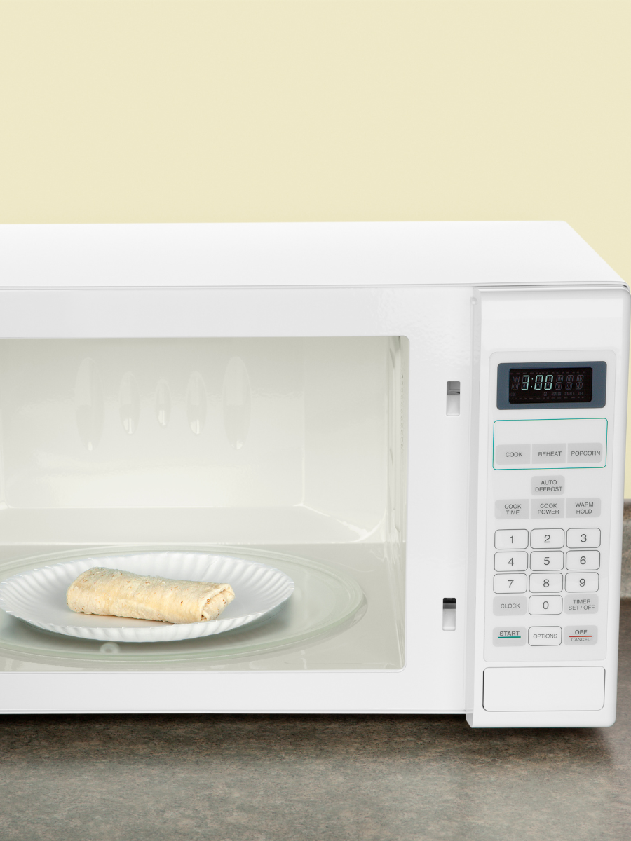 how to reheat Taco bell burritos in the microwave