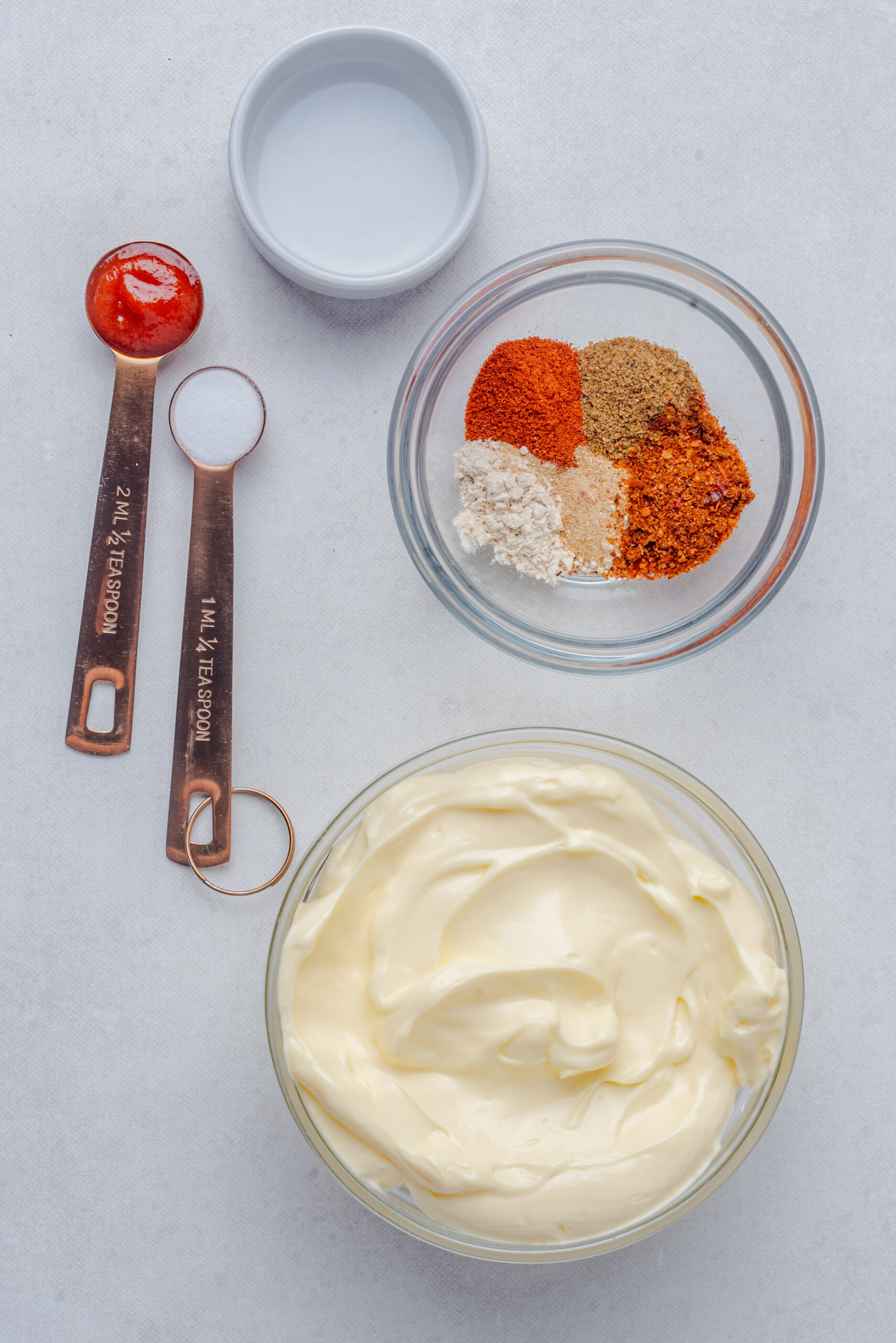 ingredients of Popeyes spicy mayo recipe