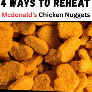 How to reheat McDonald's chicken nuggets