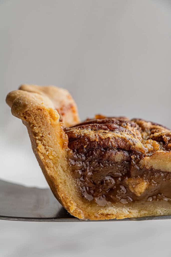 pecan pie with Martha Stewart's pie crust recipe