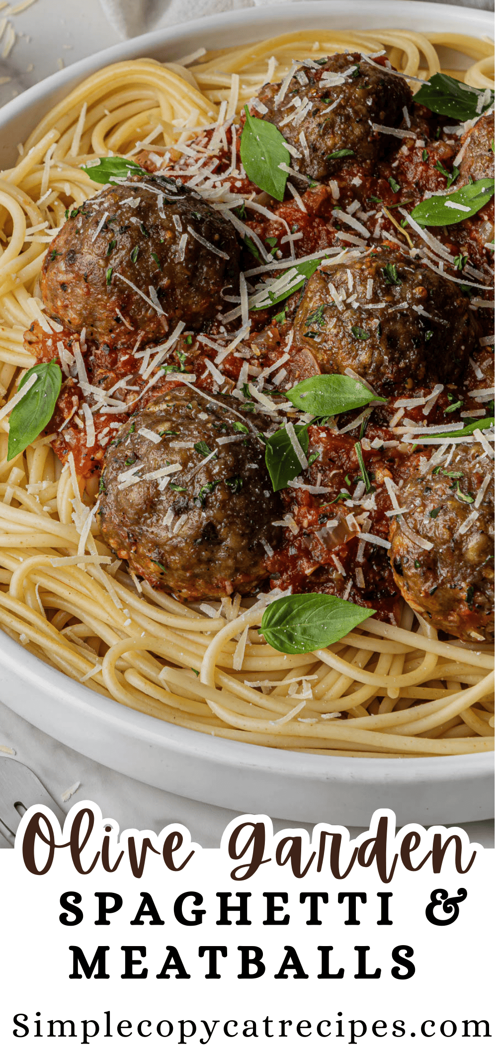 olive garden spaghetti and meatballs pinterest pin