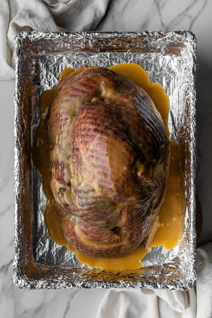 main ingredient with glaze over it