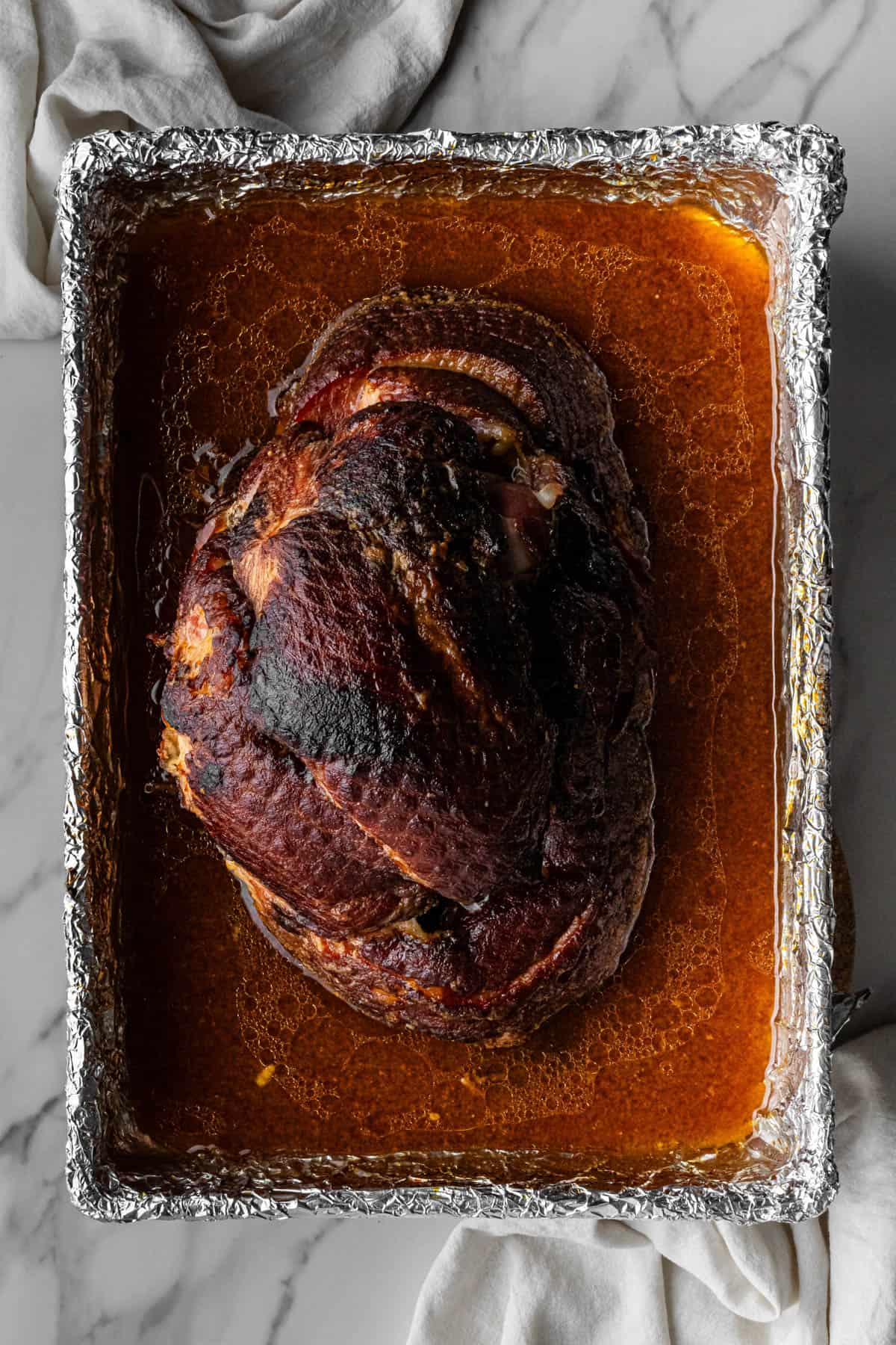 main ingredient after first half of baking