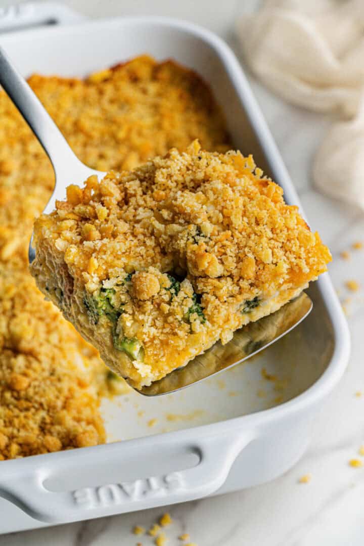 How To Make Copycat Cracker Barrel Broccoli Cheese Casserole