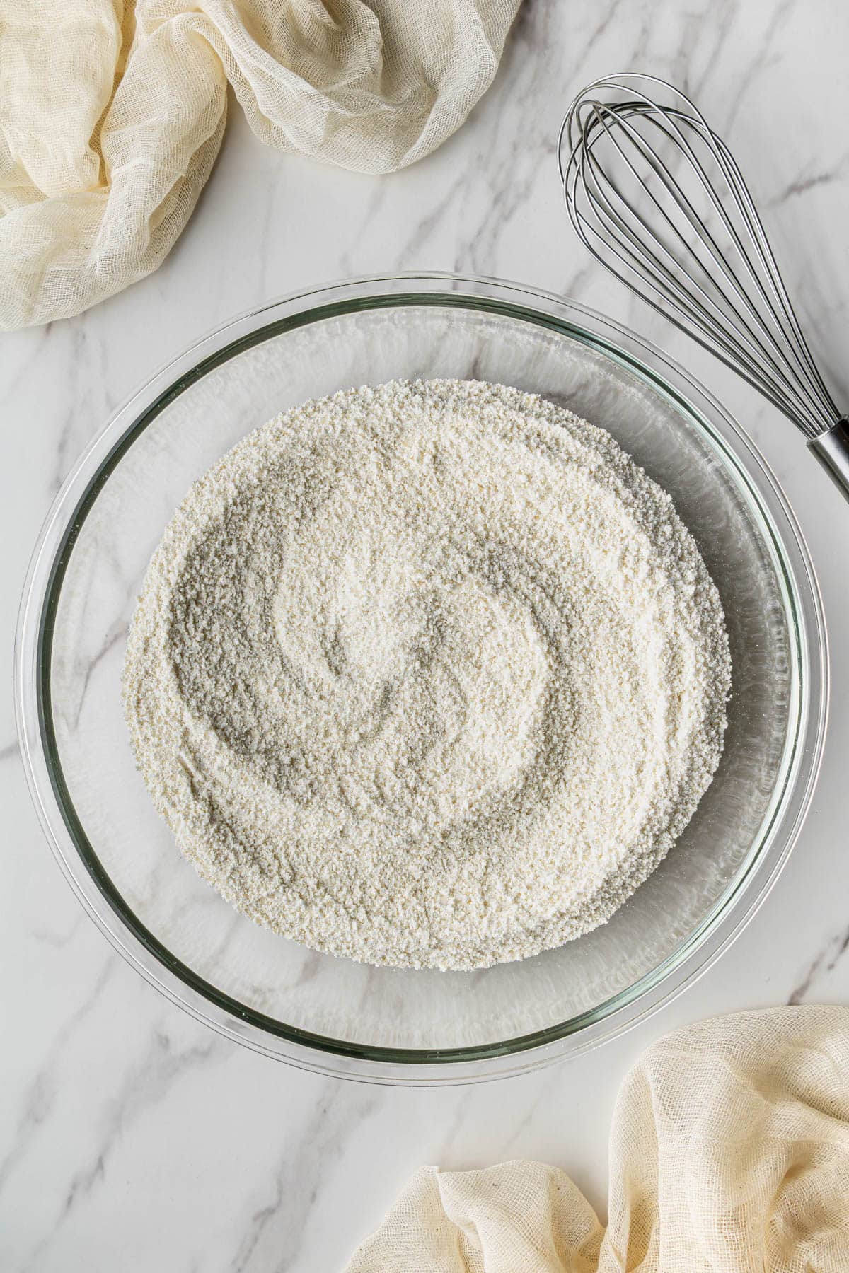 dry ingredients in a bowl