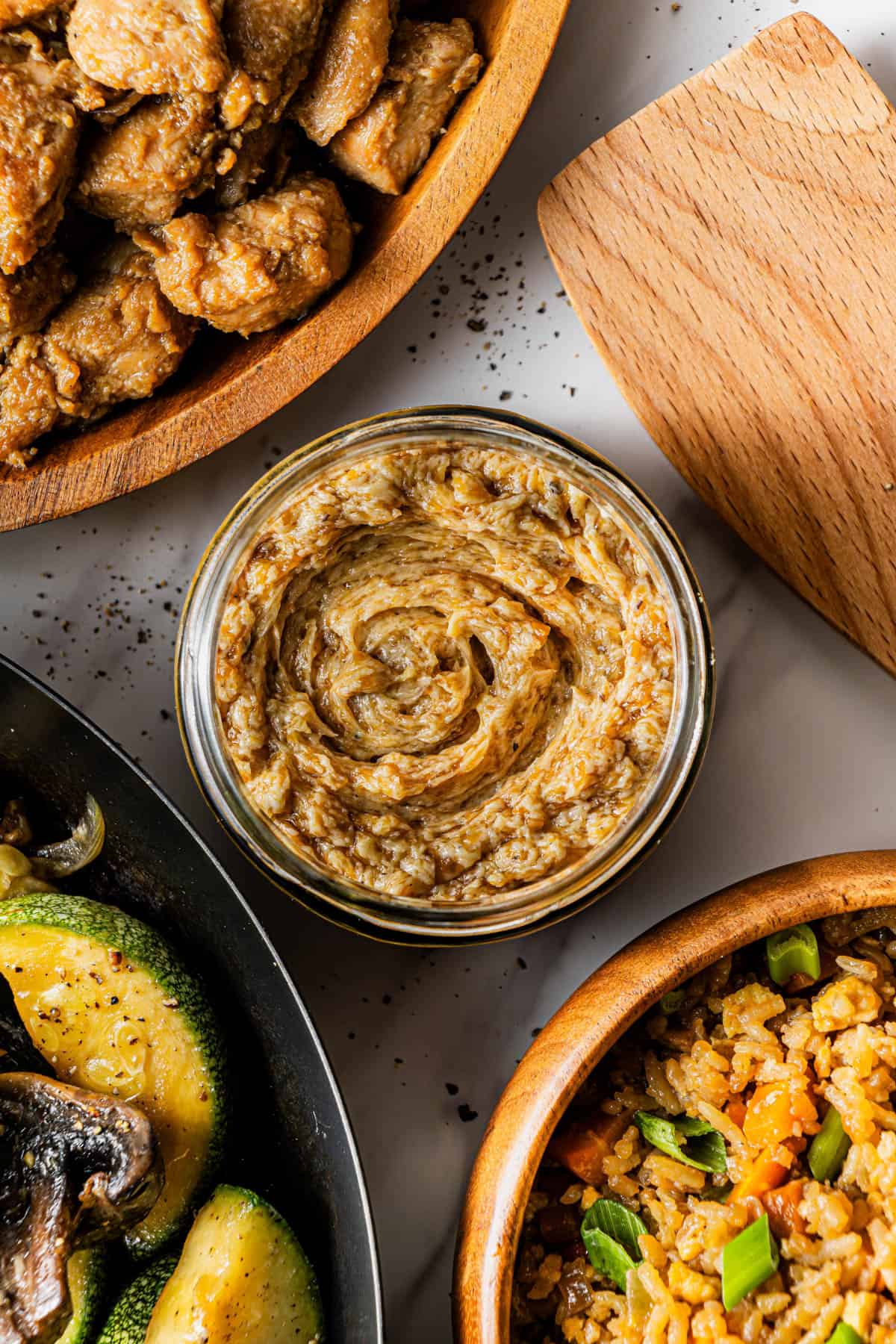 copycat Benihana Garlic Butter recipe in a jar