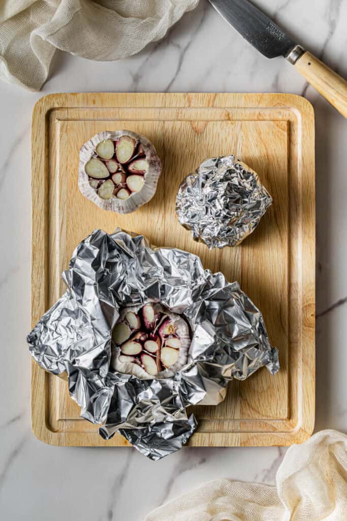 ingredients getting heated