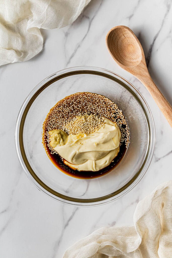 recipe ingredients in a bowl