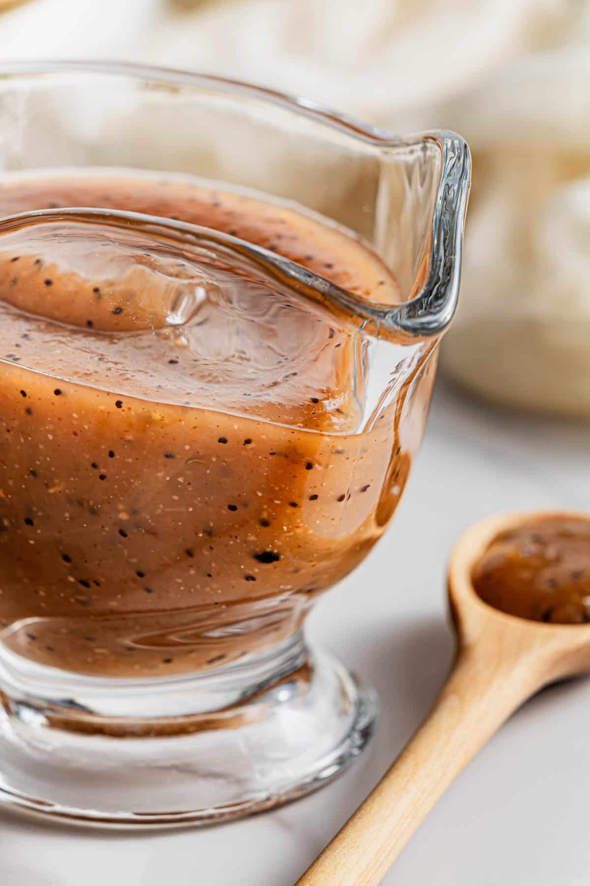 Subway Copycat Sweet Onion Sauce recipe close up shot