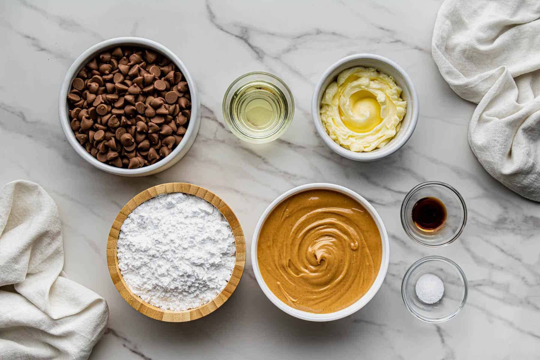 Copycat Reese’s Peanut Butter Eggs ingredients