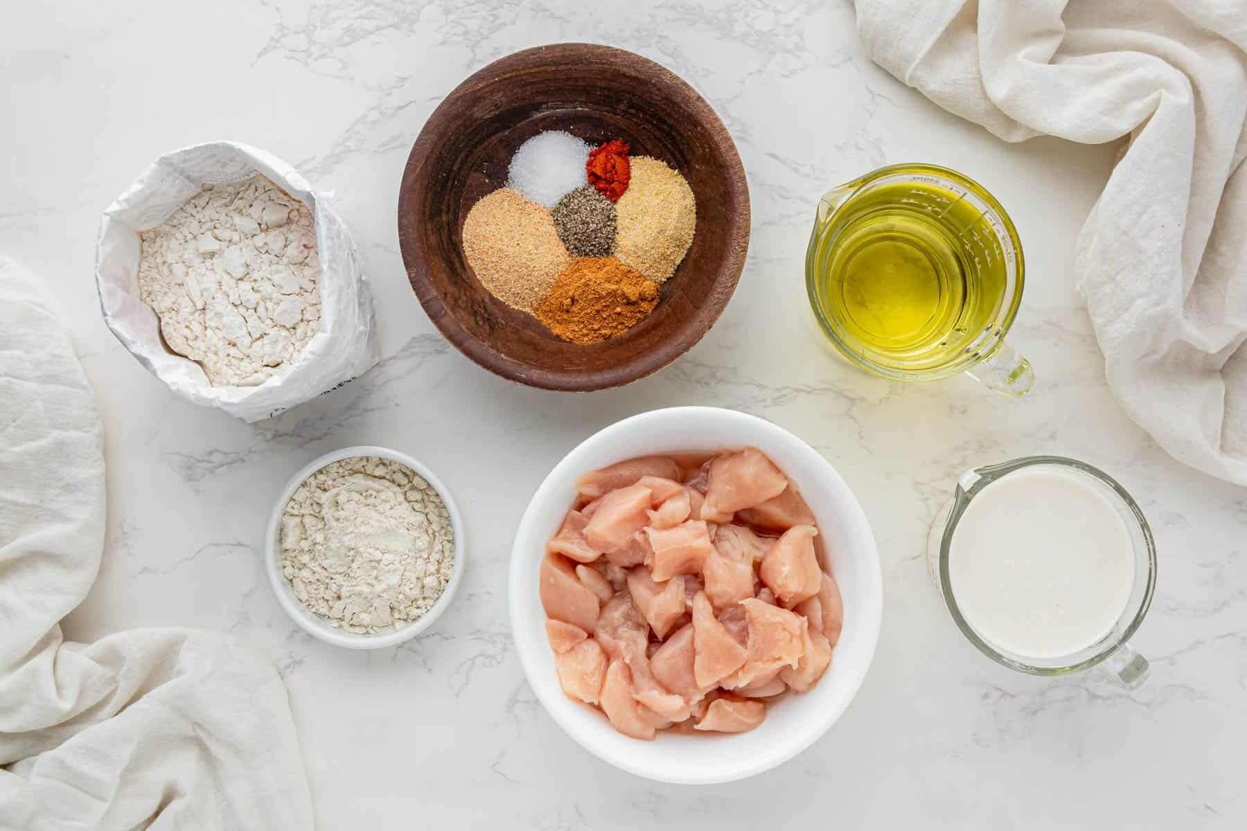 ingredients on the counter