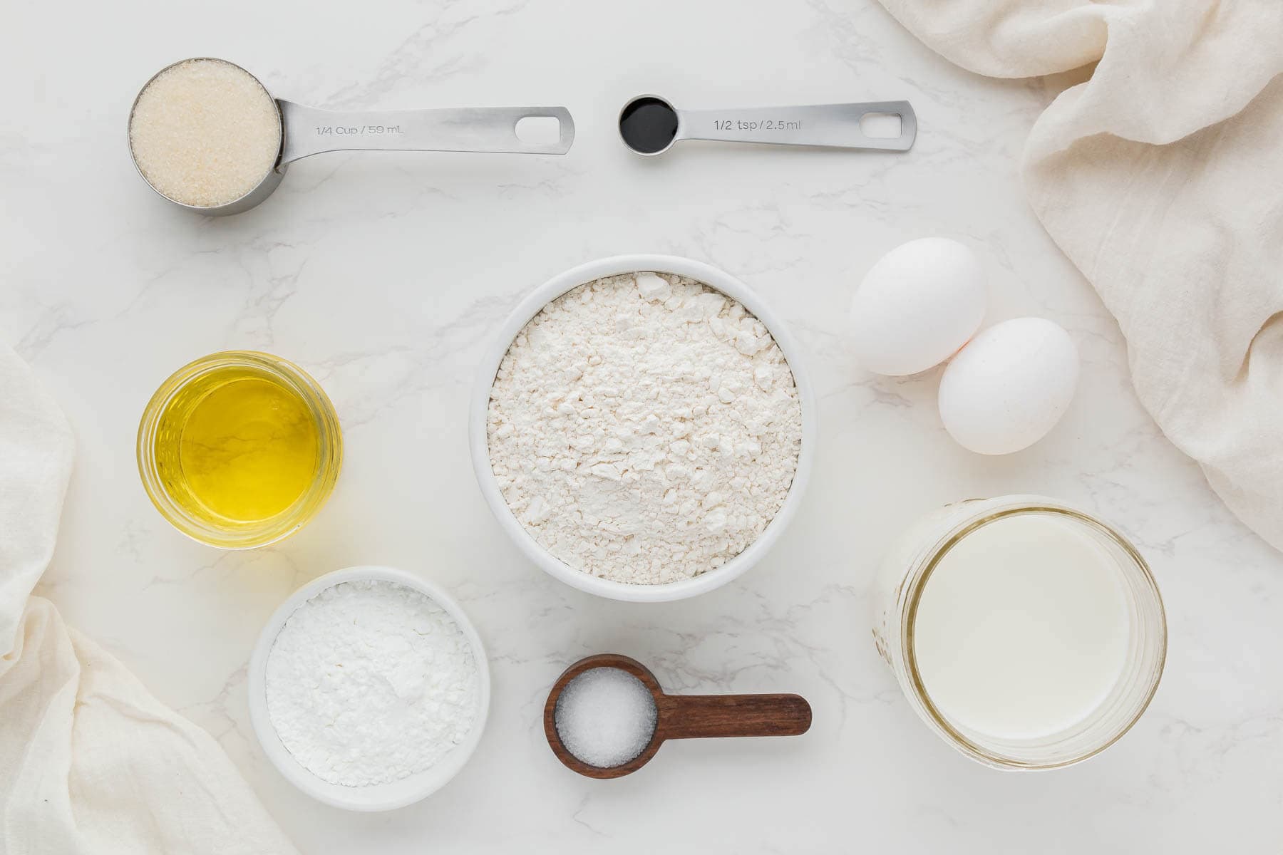 Ingredients on the counter